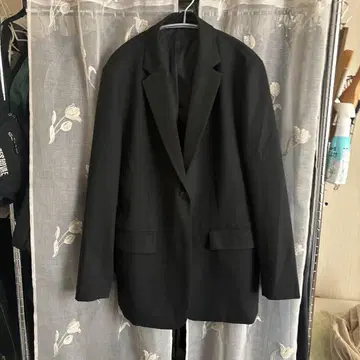 UNIQLO 블랙 테일러드 자켓 XL