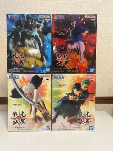 프라이즈 원피스 전광절경 시리즈 피규어 4종