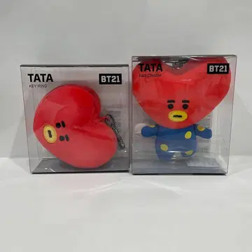 BT21 TATA 키링 & 백참 세트