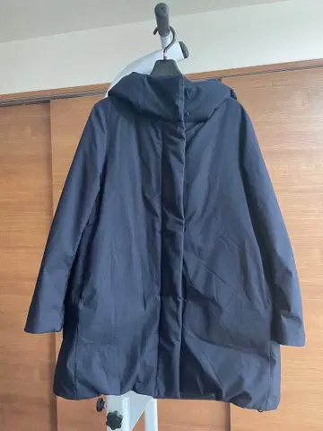 하이브리드 다운 숏코트 S 네이비