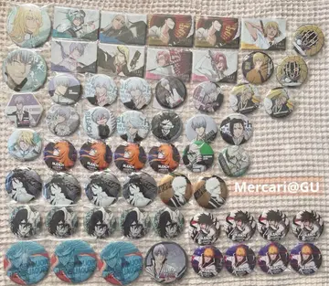 BLEACH 애니메이션 그림 캔뱃지 묶음 판매