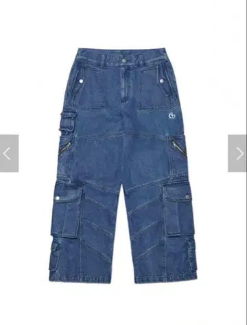 NOMANUAL M.P DENIM CARGO PANTS 노매뉴얼