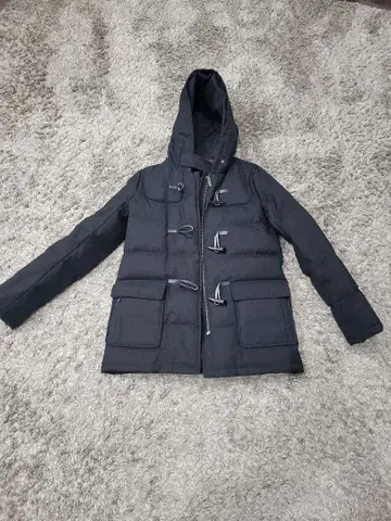 theory 블랙 더플 코트 S/P