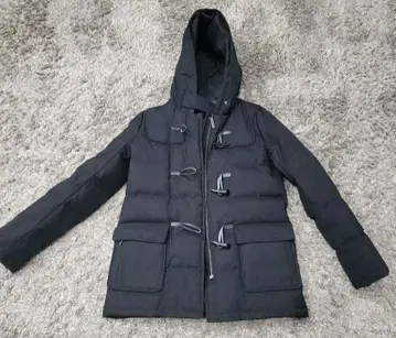 theory 블랙 더플 코트 S/P