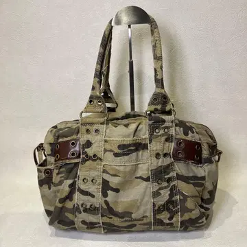 00s 아카이브 카무플라주 토트백 Y2K 헤이세이