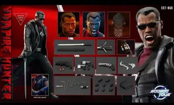 1/6 SoSooSootoys 브레이드 핫토이즈 hottoys