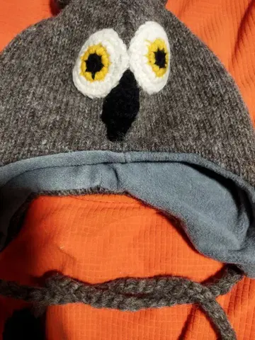 bleu bleuet 복주머니 니트 모자 중고