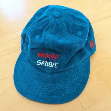 타코마후지 레코드 코듀로이 캡 블루