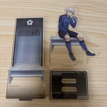 나기 아크릴 스탠드 블루 록