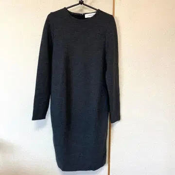 미사용 LE CIEL BLUE 울 100% 고급 원피스 일본제