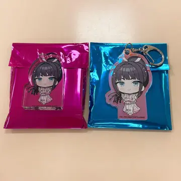 우야츠바 아크릴 블록 컬렉션 오로라 아크릴 키링 하츠보시 수족관