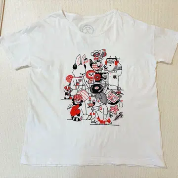 스피츠 30/50 빅 T셔츠 후쿠다 토시유키 디자인