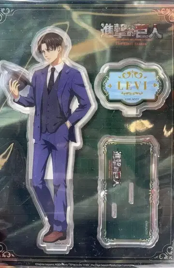 진격의 거인 리바이 아크릴 스탠드 중국 한정판 4