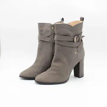 스테파니 천연 가죽 벨트 디자인 숏부츠 (US 6) 새상품급