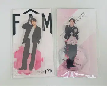 [ 미개봉 새상품 ] 하시모토 마사오 아크릴 스탠드 2종