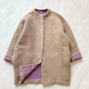 새상품급 엘렌딕 CN 라쿤 믹스 W 가디건