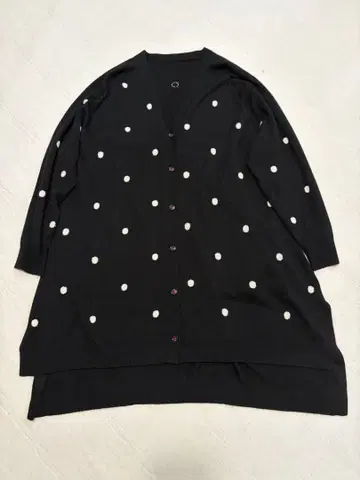 새상품급 Cachette 카셰트 도트 롱 가디건