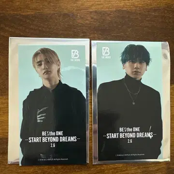 BE THE ONE 영화 티켓 특전 BEFIRST JUNON MANATO