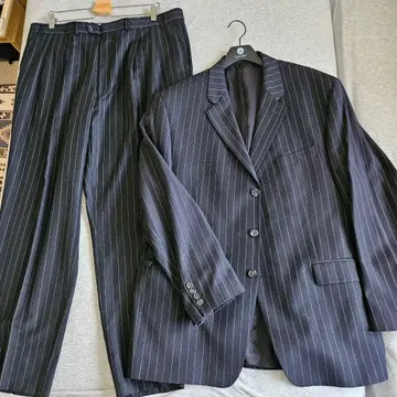 로렌 랄프 로렌 스트라이프 수트 상하의 세트 빅 사이즈