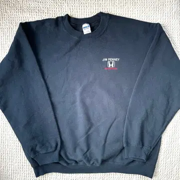 00s HONDA 로고 맨투맨 / 블랙