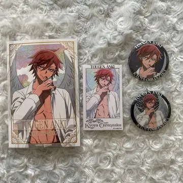 토겐안키 파보테리아 천사와 악마 오이란자카 쿄야 천사 캔뱃지 카드 특전