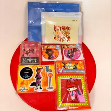 주토피아2 Happy 복권 닉 6세트