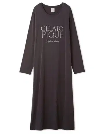 젤라또피케 레이온 로고 원피스 드레스 네이비