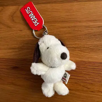 스누피 푸치후와 마스코트 키링 모카