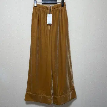 새상품 MOUSSY 마우지 여성용 벨벳 팬츠 S