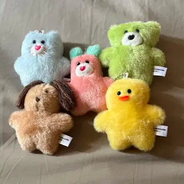 mojojojo 봉제 인형 마스코트 전 5종 세트