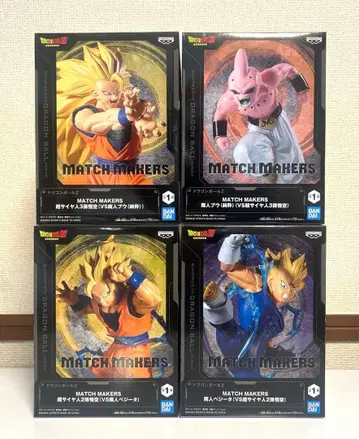 프라이스 MATCH MAKERS 드래곤볼 피규어 4체 세트