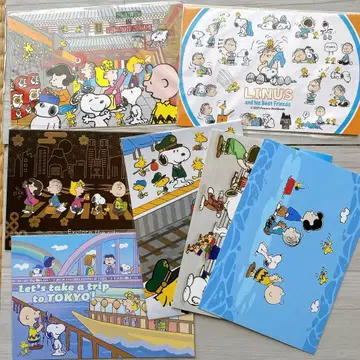 스누피 타운 엽서 세트 12매