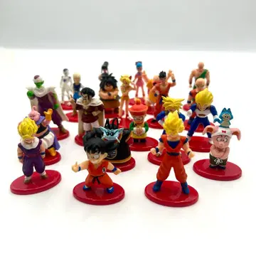 드래곤볼 x 코카콜라 미니 피규어 21개 2003년