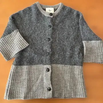 Harriss 그레이 가디건 알파카