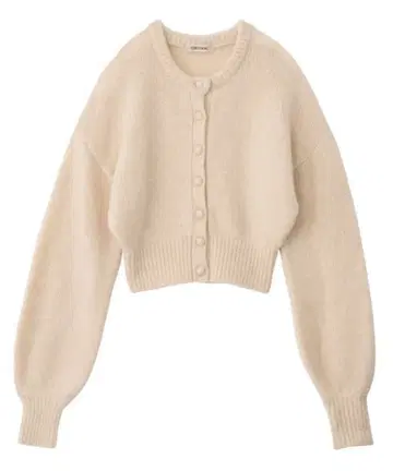 COCODEAL 크루넥 숏 가디건