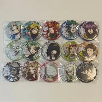 그노시아 교토 마츠리 캔뱃지 컴플리트 세트 (15개)