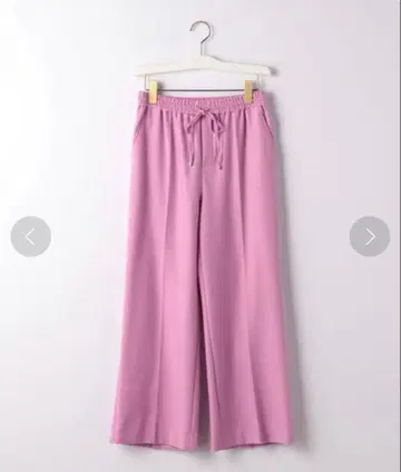 유나이티드 애로우즈 브러쉬드 플라넬 플레어 팬츠 36 라이트 핑크