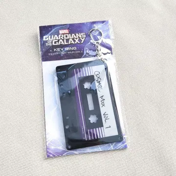 카세트 테이프형 가디언즈 오브 더 갤럭시 키링