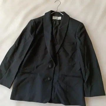 SOIR PERLE 테일러드 자켓 사이즈 11 블랙