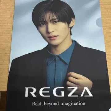 [ 메구로 렌 ] 팜플렛 포함 REGZA 클리어 파일 A4 사이즈