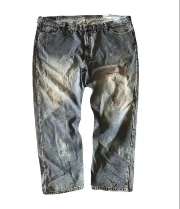 Wrangler 와이드 테이퍼드 데님