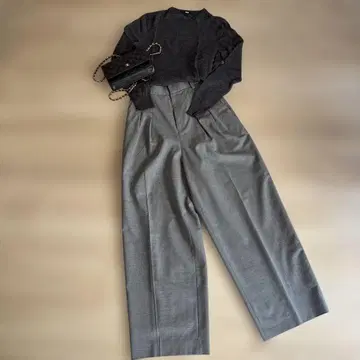 PLAGE 와이드 팬츠 34 사이즈 그레이