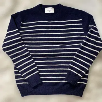 ships 캐시미어, 퓨어 캐시미어 100% 보더 스웨터 프리