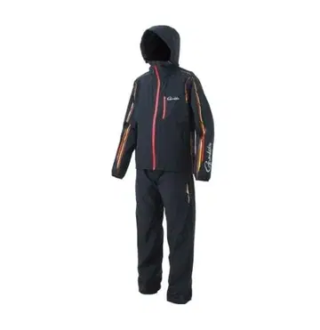 가마가츠 Gamakatsu 라이트 레인수트 GM3681 블랙 L 사이즈