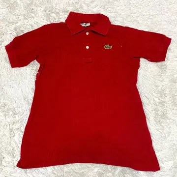 슈미즈 라코스테 피케 셔츠 반팔 빨간색