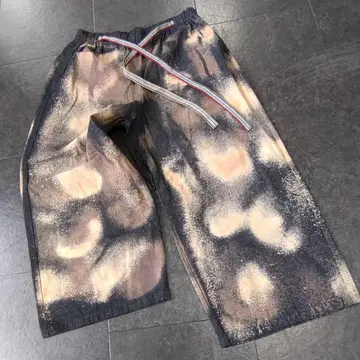 [ 레어 와이드 팬츠 ] 나고미노사토 LL 사이즈 7부 기장