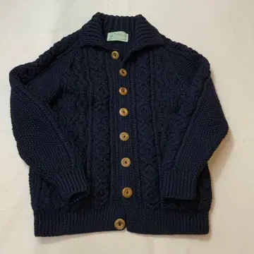 A/W 인버아란 케이블 니트 가디건