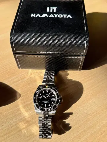 HAMAYOTA 자동 와인딩 손목시계 21주얼