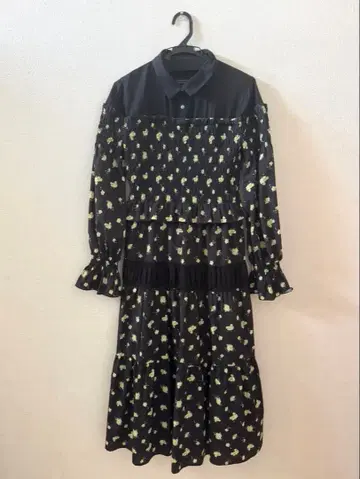 FURFUR 퍼퍼 클래시컬 미니 플라워 원피스 RWFO241099