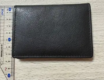 CYPRIS 블랙 가죽 명함지갑